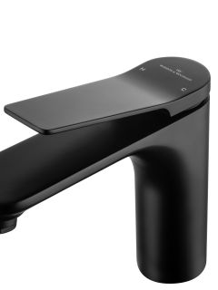 Смеситель для раковины Wonzon & Woghand WW-XH-010-MB чёрный матовый